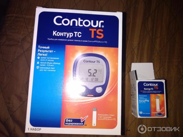 Отзыв о Глюкометр Contour TS | Удобный и шустрый