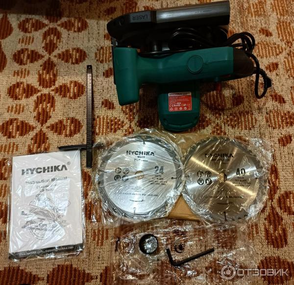 Пила циркулярная Hychika 1500 Вт фото