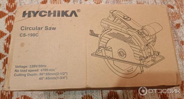 Пила циркулярная Hychika 1500 Вт фото