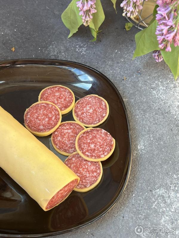Отзыв о Колбаса с/к Малаховский мясокомбинат "Салями Парма в сыре со ...