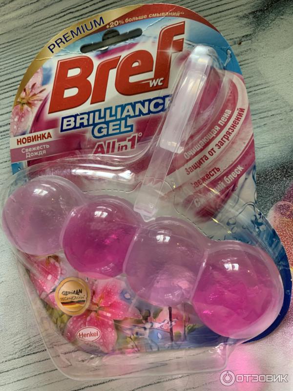 Отзыв о Туалетный блок Bref Brilliance Gel | Очень приятный аромат ...