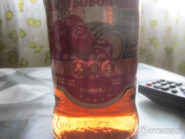 Отзыв о Настойка полусладкая Русская Мозаика "Клюква особая на дубовой ...