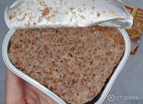 Каша гречневая со свининой Бериложка фото