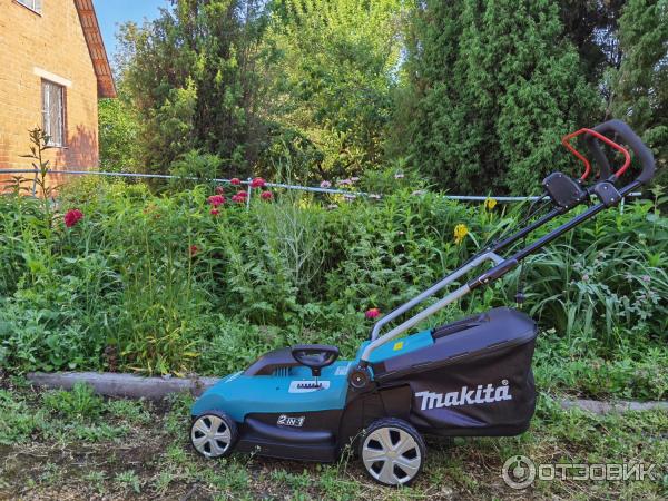 Газонокосилка Makita ELM4120 фото