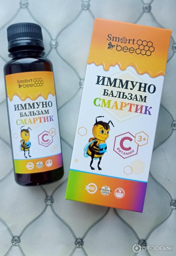 Отзыв о Иммуно-бальзам Smart Bee "Смартик" | Отличный бальзам для ...