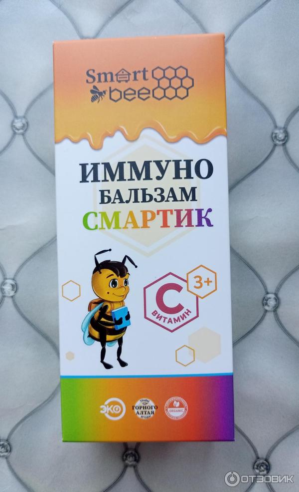 Отзыв о Иммуно-бальзам Smart Bee "Смартик" | Отличный бальзам для ...