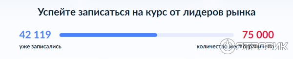 Скриншот страницы Цифровые профессии
