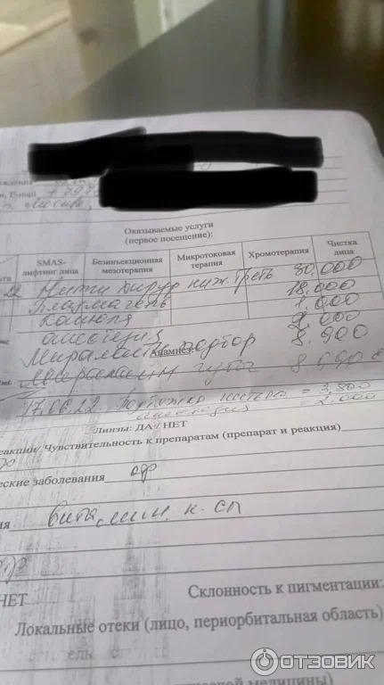 Отзыв о Клиника эстетической медицины Face.lifting.msk (Россия, Москва ...