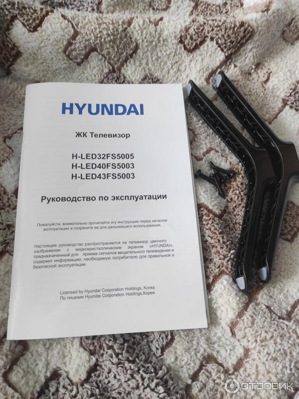 Телевизор Hyundai H-LED40FS5003 фото