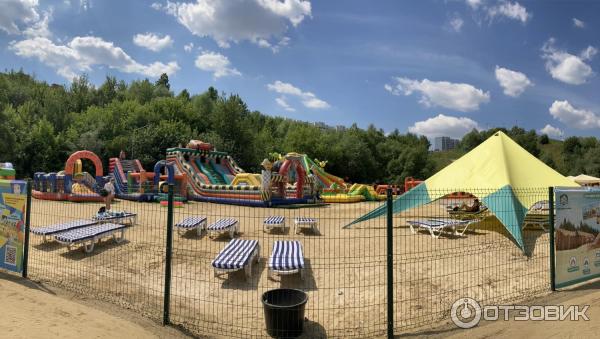 Батуты на Дзержинском карьере