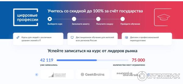 Цифровые профессии на портале Госуслуги фото