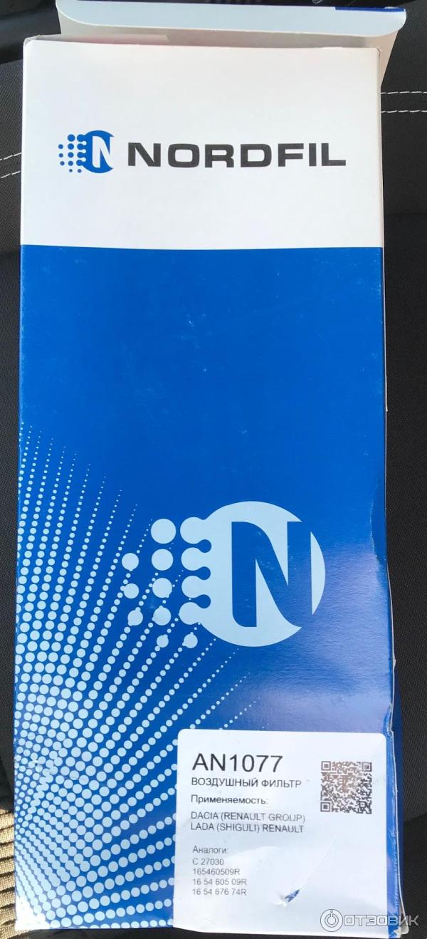 Воздушный фильтр Nordfil AN 1077 фото