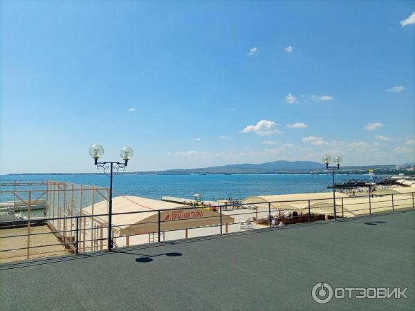 Красная талка пляж