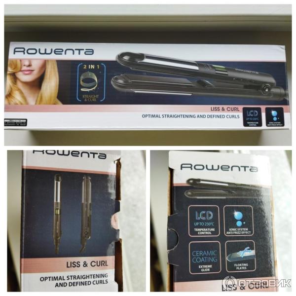 Выпрямитель Rowenta Liss Curl SF4210F0