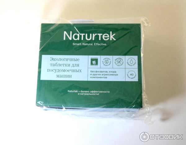 Отзыв о Экологичные таблетки для посудомоечных машин Naturtek ...