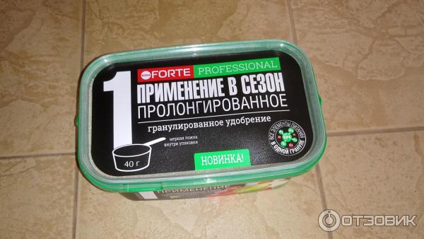 Отзыв о Удобрение Bona Forte Professional "Универсальное Turbo ...