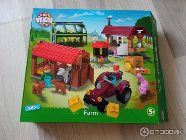 Конструктор Kids Bricks Ферма фото