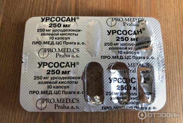 Отзыв о Препарат PRO.MED.CS Praha a.s. "Урсосан форте" | Работает ...