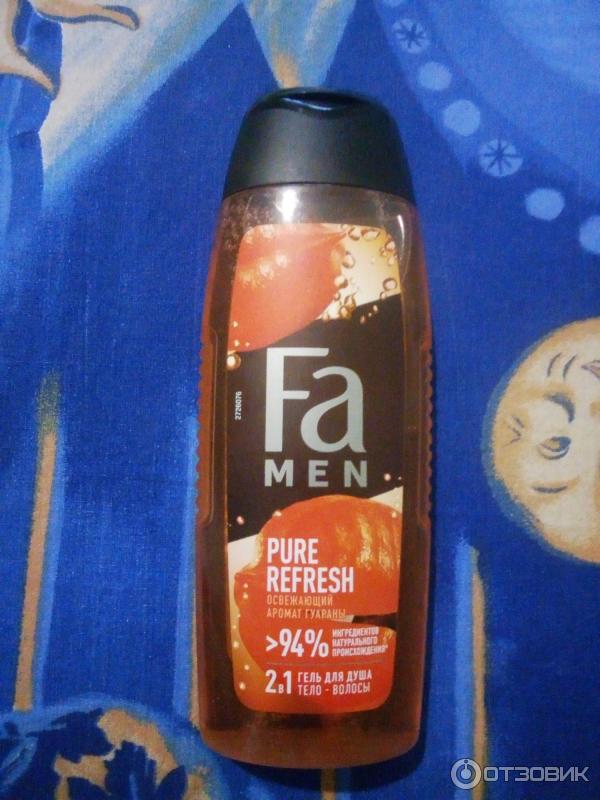 Отзыв о Гель для душа Fa Men Pure Refresh | Потрясающий аромат