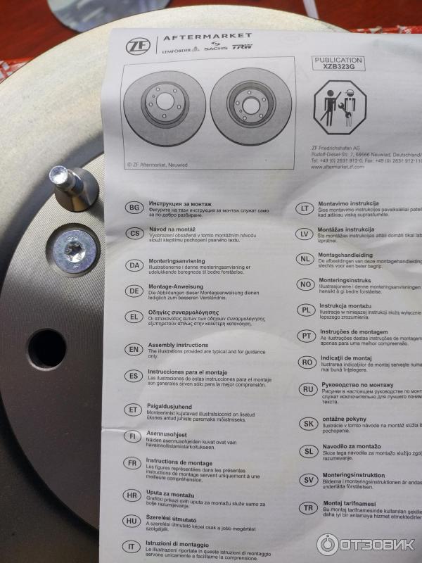 Отзыв о Тормозные диски TRW | Фирма веников не вяжет.