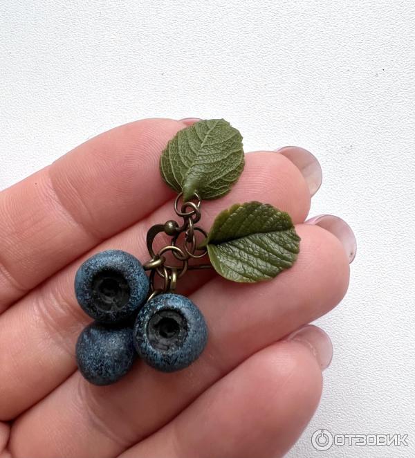 Серьги из полимерной глины отзыв