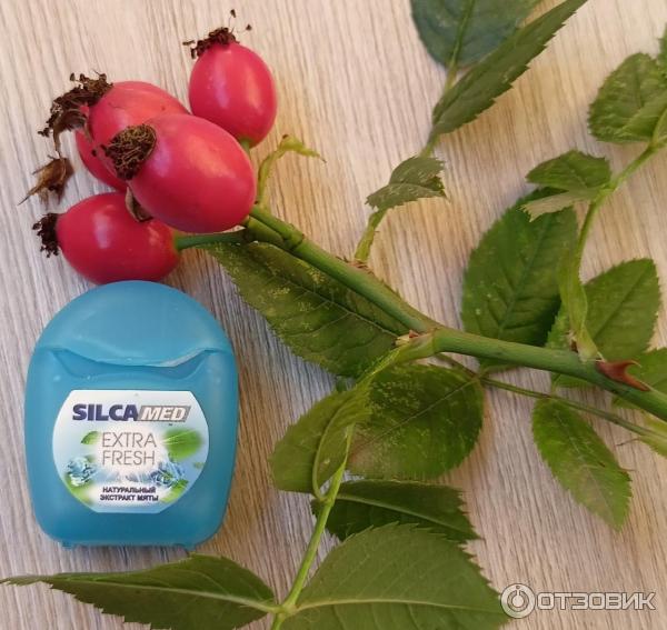 Отзыв о Зубная нить SilcaMed Extra Fresh | Комфортное и качественное ...