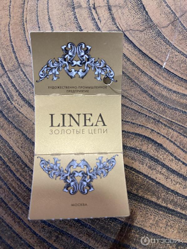 Золотой браслет Linea фото