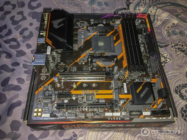 Материнская плата Gigabyte B450 Aorus Elite rev. 1.0 фото