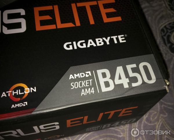 Материнская плата Gigabyte B450 Aorus Elite rev. 1.0 фото