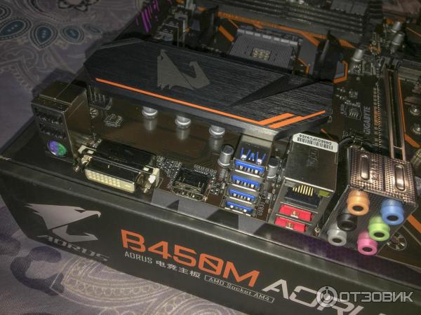 Материнская плата Gigabyte B450 Aorus Elite rev. 1.0 фото