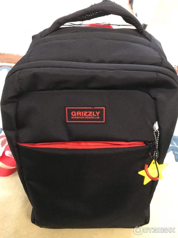 Отзыв о Рюкзак Grizzly | Брак за 3000 рублей