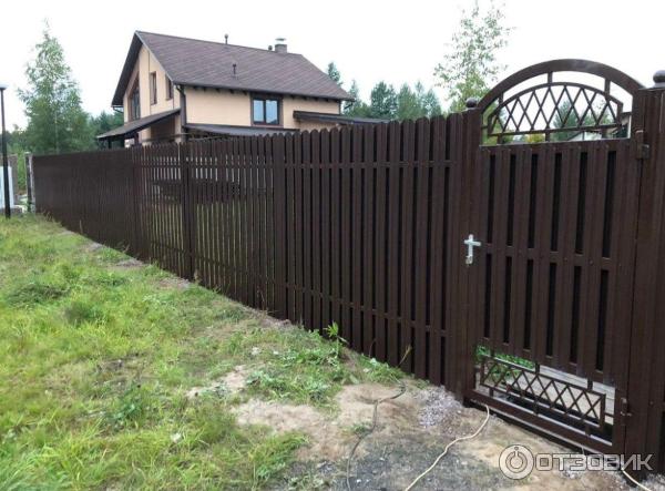 Отзыв о Заборы \"Мастеровит СПб\" (Россия, Санкт-Петербург) | Отличная работа