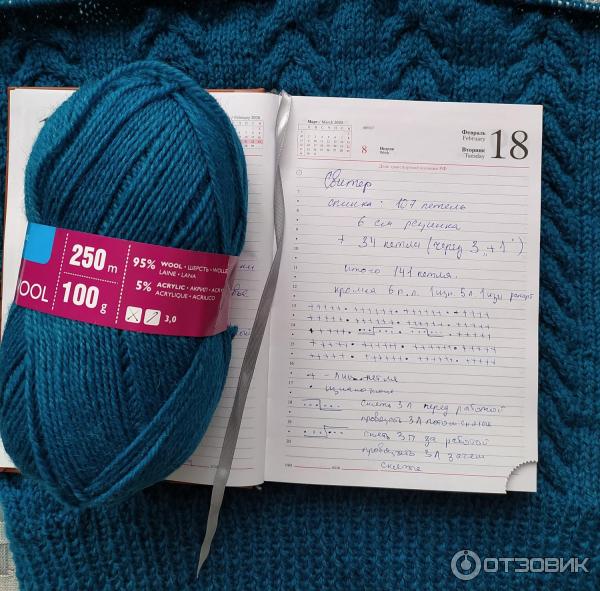Отзыв о Семеновская пряжа "Светлана" | Пряжа Светлана Wool шерсть 95 % ...