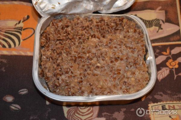 Каша гречневая со свининой Бериложка фото