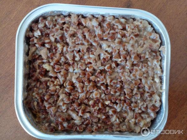 Каша гречневая со свининой Бериложка фото