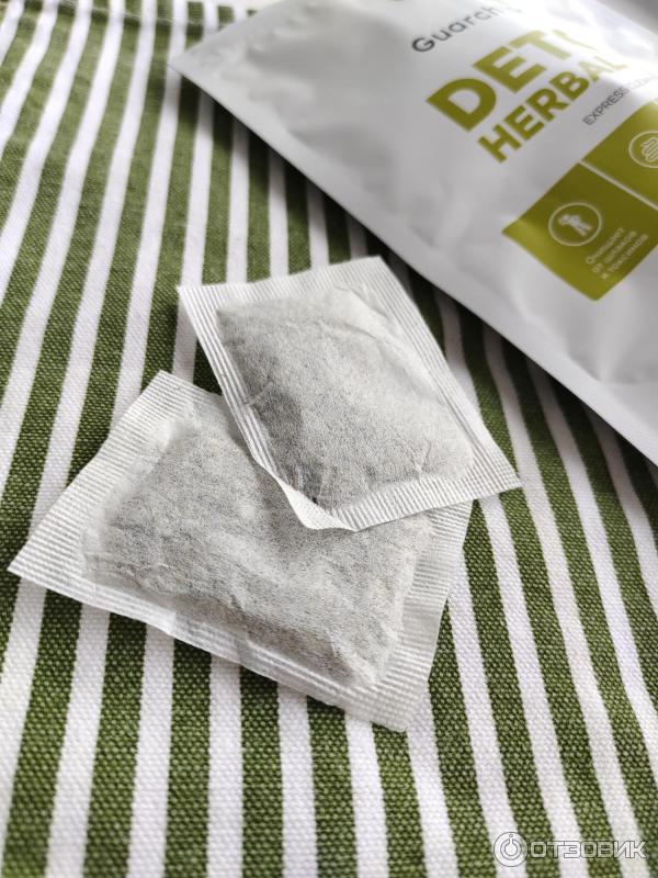 Отзыв о Чай Guarchibao Detox Herbal Tea "Имбирьлимон" Кладезь пользы