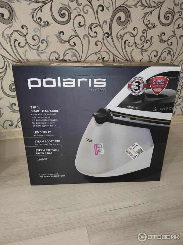 Отзыв о Парогенератор Polaris PSS 9090K Turbo Steam | Парогенератор ...