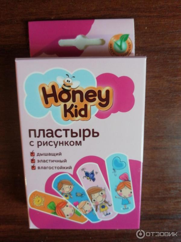 Honey kid пластырь с рисунком