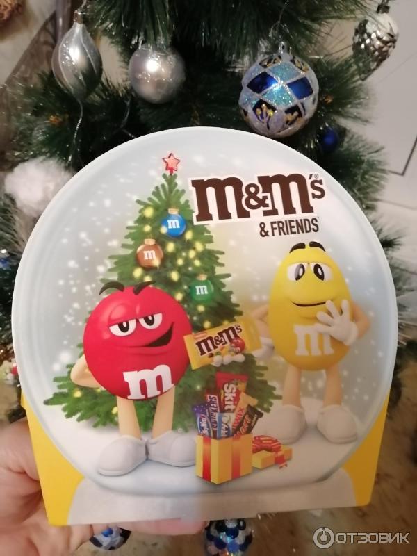 Отзыв о Подарочный набор кондитерских изделий M&M s & Friends ...