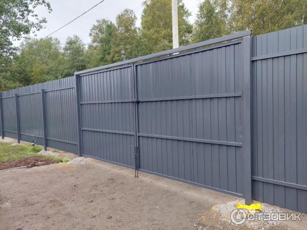Отзыв о Заборы \"Мастеровит СПб\" (Россия, Санкт-Петербург) | Отзыв по ...