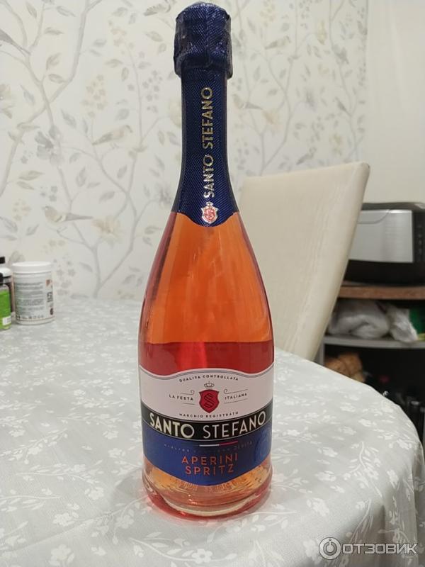 Отзыв о Винный напиток Santo Stefano Aperini Spritz газированный ...