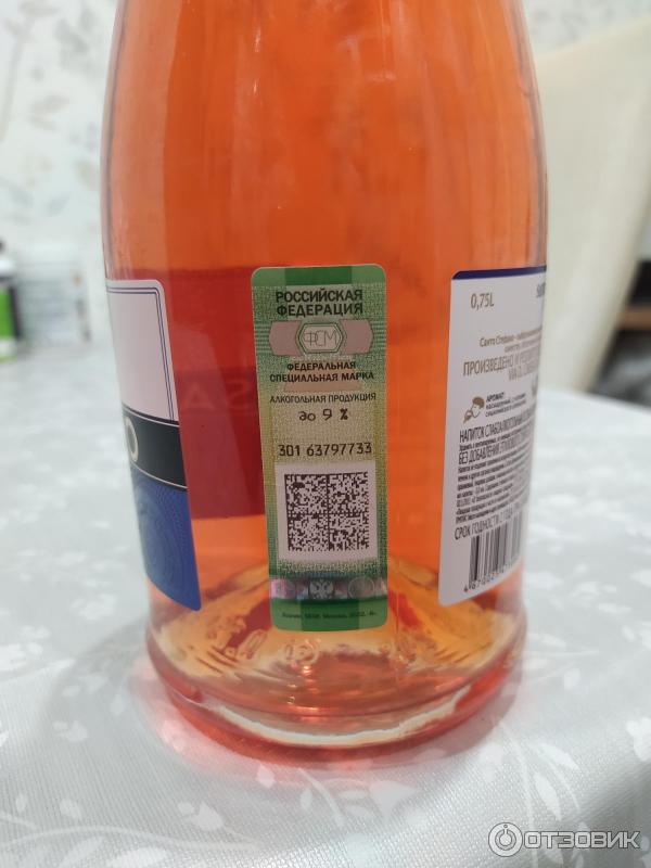Отзыв о Винный напиток Santo Stefano Aperini Spritz газированный ...