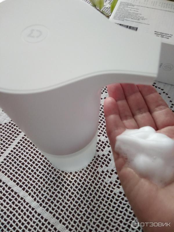 Автоматический дозатор для жидкого мыла Xiaomi Mijia Automatic Foam Soap Dispenser MJXSJ03XW фото