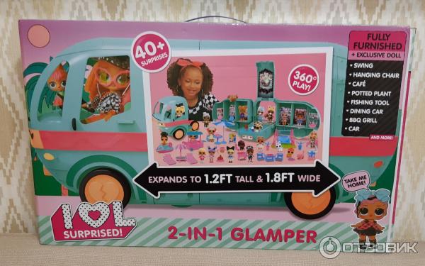 Автобус с куклой LOL Surprise Glamper фото