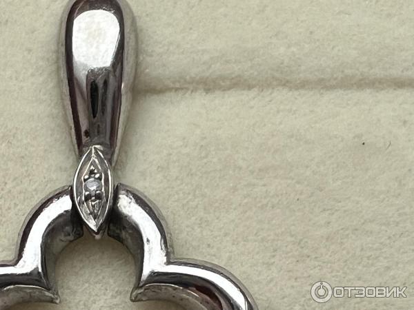 Серьги из белого золота Miuz фото