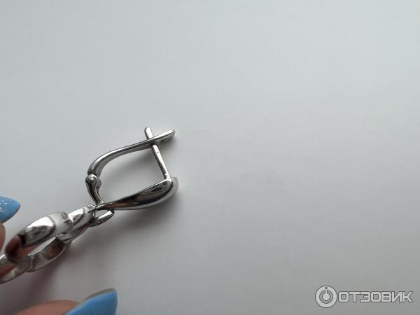 Серьги из белого золота Miuz фото