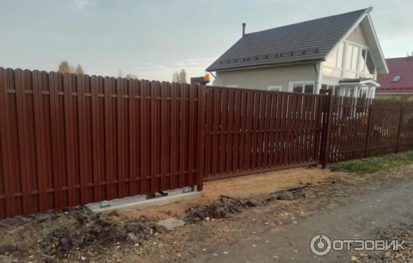 Отзыв о Заборы \"Мастеровит СПб\" (Россия, Санкт-Петербург) | Сделали в ...