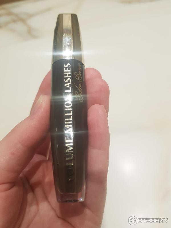 Отзыв о Тушь для ресниц L'Oreal Paris Volume Million Lashes Balm Brown ...