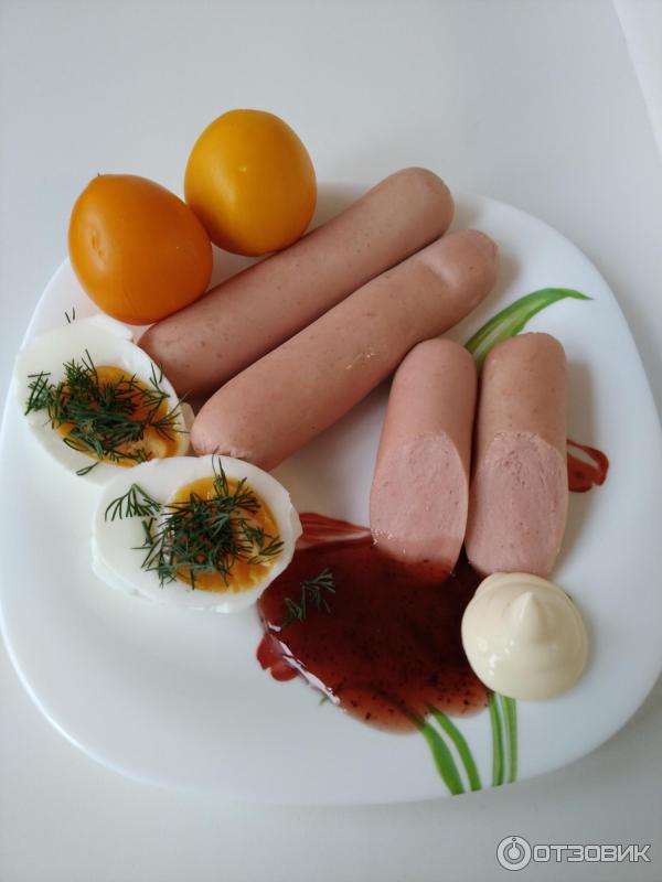Отзыв о Сосиски Мясной дом Бородина "Сливочные" | Вкусный продукт с ...