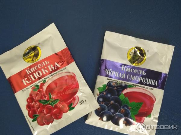 Кисель в пакетиках